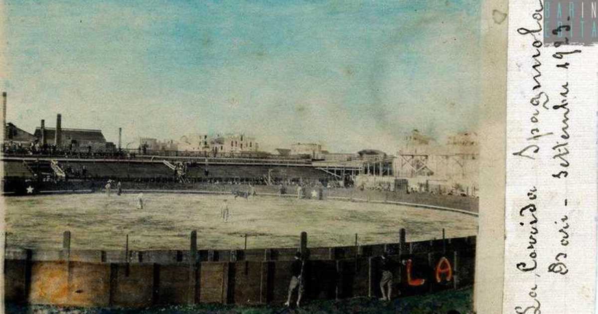 Settembre del 1923: tra matador, tori e banderilleros a Bari va in scena la corrida